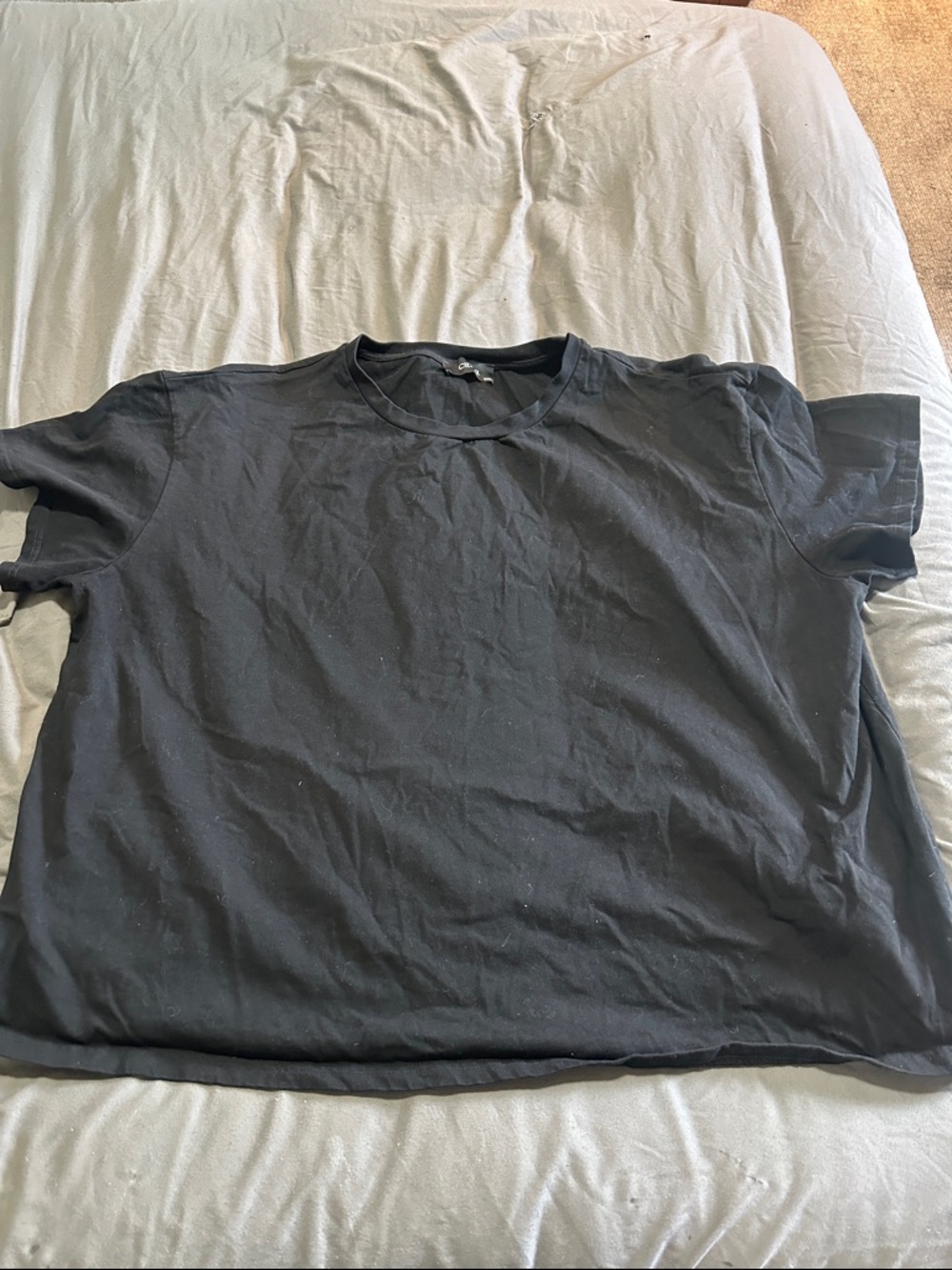 Cider Black Short Sleeve Crewneck Tee